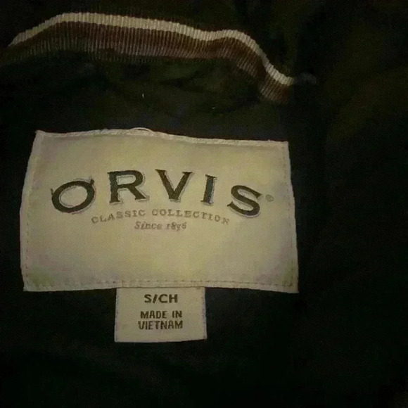 Orvis Men’s Insulated Quilted Vest Black Size Small - Picture 7 of 7